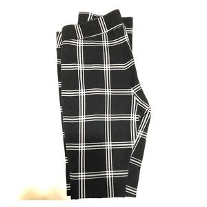 Black Plaid Stevie Pants